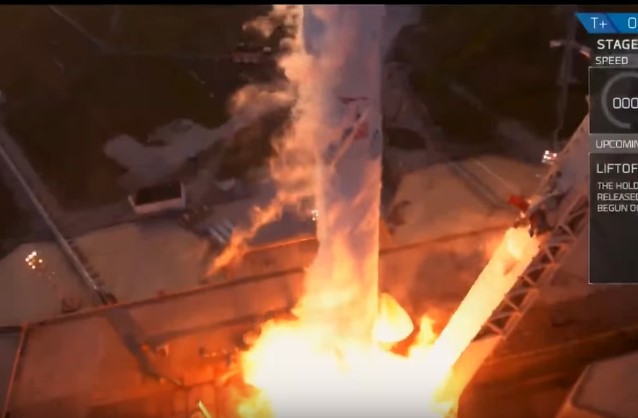 Η εκτόξευση του πυραύλου Falcon 9 της SpaceX την 1η Μαϊου (βίντεο)